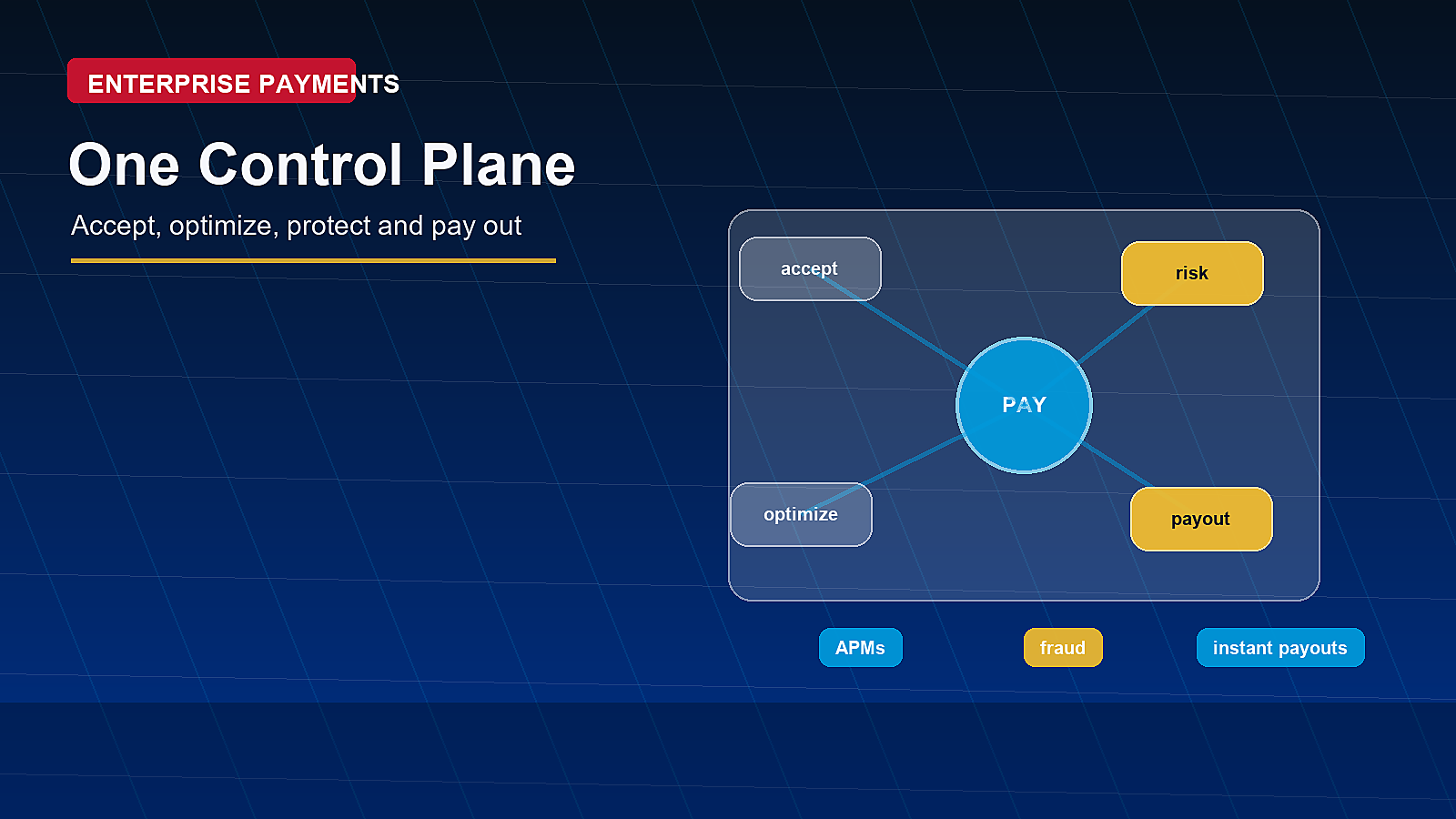 One Control Plane: Accept, optimize, protect and pay out